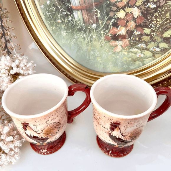 Set of 2 Farm House Roaster Mugs - Picture 5 of 6